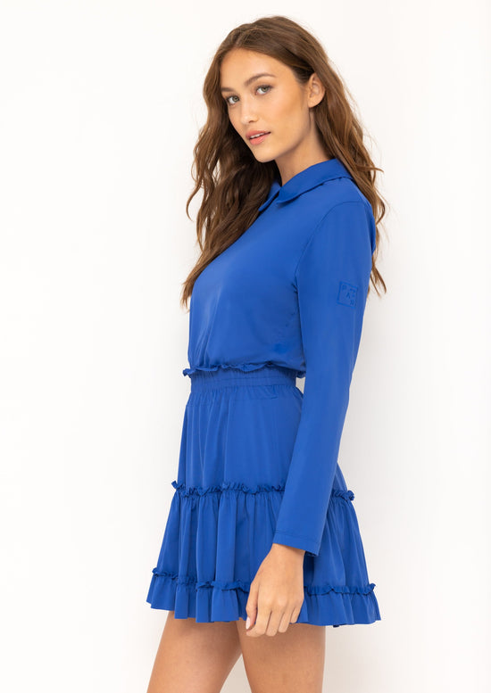 Long Sleeve Tiered Dress